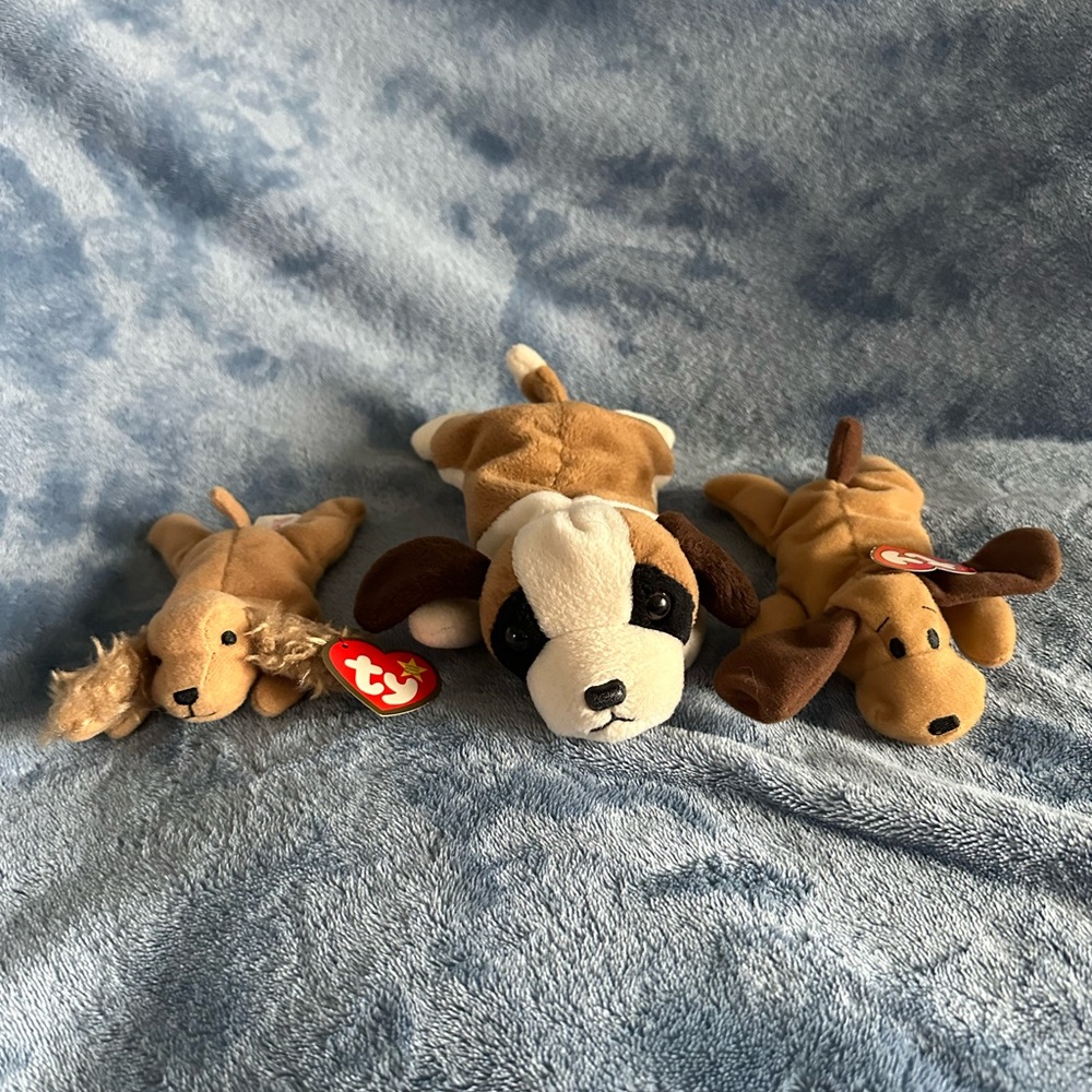 TY dog stuffies for the puppy lover in your life (Easter basket stuffed animals)